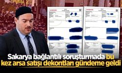 Sakarya bağlantılı soruşturmada bu kez dekontlar gündeme geldi