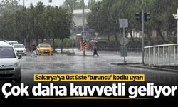 Sakarya'ya üst üste 'turuncu' kodlu uyarı! Metrekareye 100 kilo yağış bekleniyor