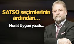 SATSO seçimlerinin ardından…