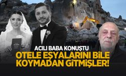 Kapadokya'da can veren yeni evli çiftten geriye bu acı detay kaldı