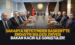 Sakarya Heyeti'nden Endüstri Bölgesi için Başkent çıkarması!