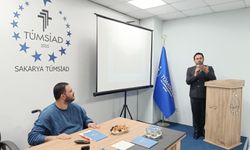 akarya TÜMSİAD'da Gazze’nin sesi yükseldi; İslam Asalya yaşadıklarını anlattı