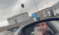 Kuzey Marmara Otoyolu’nda tırın lastiği koptu
