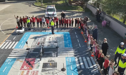 Sapanca’da öğrencilere trafik eğitimi verildi
