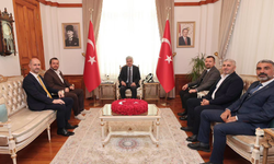 Veterinerlerden Vali Doğan’a ziyaret