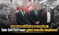 İş dünyasında seçim maratonu sona erdi... İşte SATSO'nun yeni meclis başkanı!
