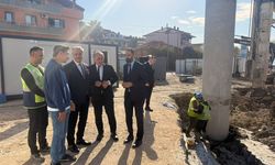 Başkan Alemdar ve Karakullukçu 3 projeyi yerinde inceledi