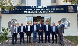 Mesleki sınav merkezinde yerinde inceleme