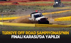 Türkiye Off-Road Şampiyonası'nın finali Karasu'da yapıldı