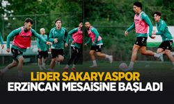 Sakaryaspor, Erzincanspor maçının hazırlıklarına başladı