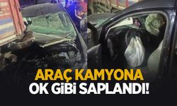 Panelvan kamyonun altına girdi! 1 ağır yaralı