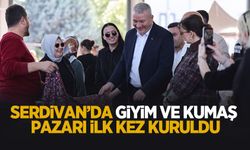 Serdivan’da Giyim ve Kumaş Pazarı ilk kez kuruldu!