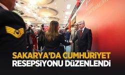 Sakarya'da Cumhuriyet resepsiyonu düzenlendi