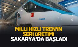 Milli Hızlı Tren'de seri üretim başladı
