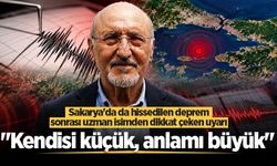 Sakarya'da da hissedilen deprem sonrası uzman isimden dikkat çeken uyarı: "Kendisi küçük, anlamı büyük"