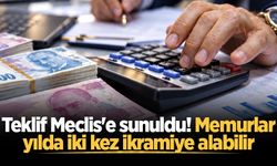 Meclis'e sunuldu! Memurlara çift ikramiye teklifi