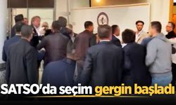 SATSO'da seçim gergin başladı