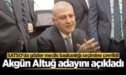 SATSO'da gözler meclis başkanlığı seçimine çevrildi! Akgün Altuğ adayını açıkladı