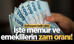 Emekli zammı için kesinleşen 3 aylık zam oranı belli oldu