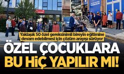 Yaklaşık 50 özel gereksinimli bireyin eğitimine devam edebilmesi için çözüm arayışı sürüyor