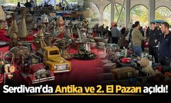 Serdivan'da Antika ve 2. El Pazarı açıldı!