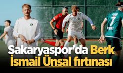 Sakaryaspor'da Berk İsmail Ünsal fırtınası: 2 maçta 4 gol