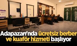 Ada Vefa hizmete başlıyor! Ücretsiz berber ve kuaför hizmeti...