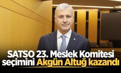 SATSO 23. Meslek Komitesi seçimini Akgün Altuğ kazandı