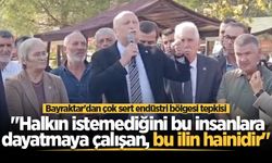 Bayraktar'dan çok sert endüstri bölgesi tepkisi: "Halkın istemediğini bu insanlara dayatmaya çalışan, bu ilin hainidir"