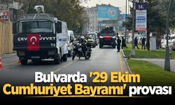Sakarya'da 29 Ekim Cumhuriyet Bayramı Töreni için prova yapıldı