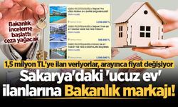 Sakarya'daki 'ucuz ev' ilanlarına Bakanlık markajı! 1,5 milyon TL'ye ilan veriyorlar, arayınca fiyat değişiyor