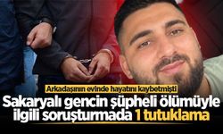 Sakaryalı gencin şüpheli ölümüyle ilgili soruşturmada 1 tutuklama