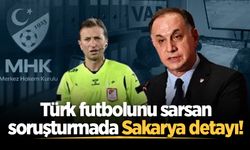 Hakemler dosyasında Sakarya detayı!
