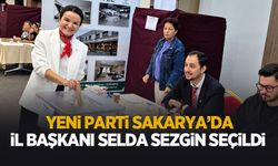 Yeni Parti Sakarya İl Başkanı seçimi kazanan Selda Sezgin oldu