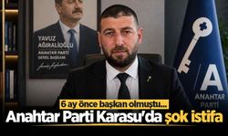6 ay önce başkan olmuştu... Anahtar Parti Karasu'da şok istifa