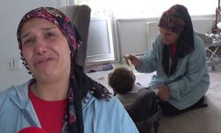 Eşinin terk ettiği 3 çocuk annesi yardım bekliyor