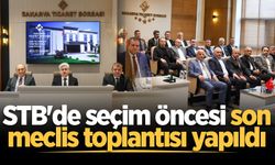 STB'de seçim öncesi son meclis toplantısı yapıldı