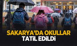 Sakarya'da okullar tatil edildi