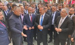 Ağıralioğlu Çark Caddesi'nde esnafla buluştu