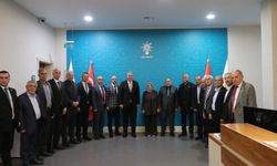 Başkan Osman Çelik ve muhtarlar başkentte temaslarda bulundu
