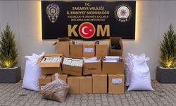 Sakarya’da kaçakçılık operasyonu! 203 bin 500 makaron ele geçirildi