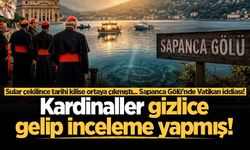 Sular çekilince tarihi kilise ortaya çıkmıştı... Sapanca Gölü'nde Vatikan iddiası! Kardinaller gizlice gelip inceleme yapmış!