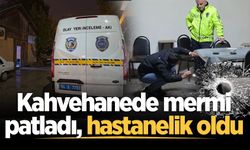 Akyazı’da kahvehanede mermi patladı, bir kişi hastanelik oldu