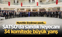 SATSO'da sandık heyecanı: 34 komitede büyük yarış