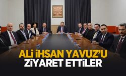 Ali İhsan Yavuz'u ziyaret ettiler