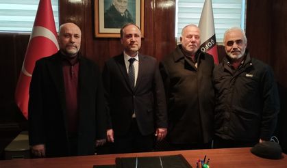 Sakarya Şoförler Odası'nda devir teslim töreni