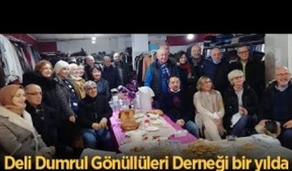 Deli Dumrul Gönüllüleri Derneği bir yılda bin 700 aileye yardım götürdü