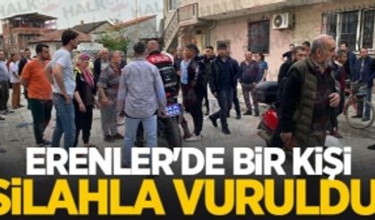 Erenler'de bir kişi silahla vuruldu!