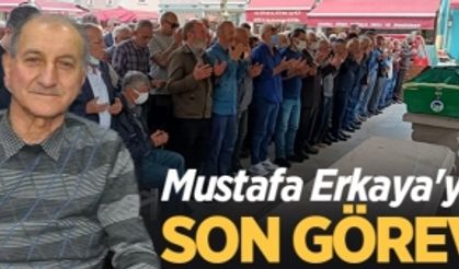 Mustafa Erkaya son yolculuğuna uğurlandı