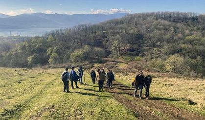 Kırantepe’de doğa yürüyüşü yaptılar